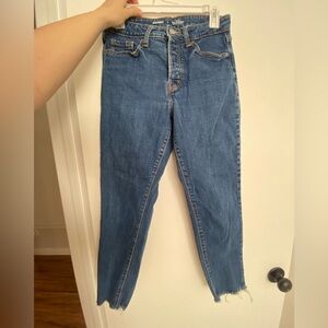 OG Straight high rise Old Navy Jeans- Size 6